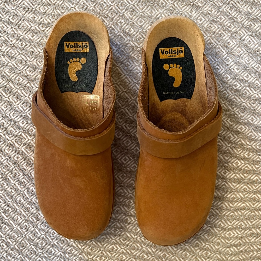 Vollsjo, Swedish Leather Clogs